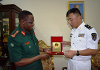 Ujumbe kutoka Jeshi la Jamhuri ya Watu wa China umemtembelea Mkuu wa Majeshi ya Ulinzi Tanzania